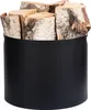 Kaminholzkorb 33 x 26 cm – Metall Schwarz pulverbeschichtet Produktbild-Vorschau 4