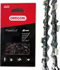 A product package for a chainsaw chain, with the chain itself visible next to it. Produktbild-Vorschau