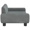 vidaXL Kindersofa Dunkelgrau 70x45x33 cm Samt -  Baby- & Produktbild-Vorschau 5