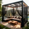 Rideau extra-large d'extérieur en voile, moustiquaire, Voir les images du produit 2