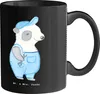 Mr. & Mrs. Panda Kaffeetasse Kfz-Mechatroniker Herz - Produktbild-Vorschau 1