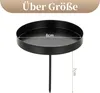 Kerzenhalter Adventskranz 4er Set, Metall Kerzenst?nder 4 Produktbild-Vorschau 5