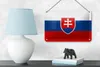 Blechschild Flagge Slowakei 18x12cm Flag of Slovakia Produktbild-Vorschau 4