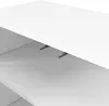 Komoda – 120 x 35 x 80 cm, biała – drzwi z falistym wzorem Podgląd zdjęcia produktu 9