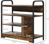 Schuhregal 4-stufig, offenes Design, Metallrahmen, Produktbild-Vorschau 3