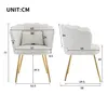 OKWISH Chaise de Salle à Manger - avec Accoudoirs et Voir les images du produit 6