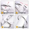 25 Stück Vorhangring mit Clips Haken, Rostfreier Stahl Produktbild-Vorschau 5