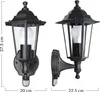 Lampadaire extérieur Krysante avec capteur de mouvement alu Voir les images du produit 2