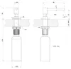 Gessi - Dozownik do mydła Dispenser 29658 Chrom Podgląd zdjęcia produktu 2