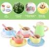 Kinder Geschirr-Set aus Holz, Spielküchen-Zubehör mit Produktbild-Vorschau 5
