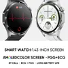 MT300 Smart Watch, 1,43 cala, monitorowanie tętna i snu, Podgląd zdjęcia produktu 2