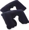 com-four® 2x Opblaasbaar neksteunkussen - handig Productafbeelding-voorbeeld 1