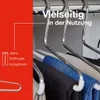 MAWA Hosenbügel, 10er-Set, rutschfest, 38 cm, Silber, ideal Produktbild-Vorschau 4