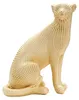 Escultura de leopardo, hecha de resina estructurada, Vista previa de la imagen del producto 1