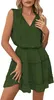 ASKSA Damen Ärmellos Kleid Tunikakleid Elegant Rüschen Produktbild-Vorschau 1