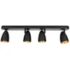 OVO 4 Black Gold plafoniera spot quadrupla, nastro, IP20, Anteprima dell’immagine prodotto 3
