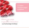 hair2heart Microring Extensions Cheveux humains ondulés - Voir les images du produit 6