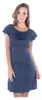 Damen Sommerkleid Off-Shoulder Trägerlos; Grafit L/XL Produktbild-Vorschau 1