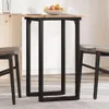 vidaXL Stół do jadalni O-rama 50x50x75 cm z litego drewna Podgląd zdjęcia produktu 2