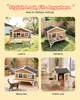VEVOR Maison pour chats Outdoor, niche pour chats avec Voir les images du produit 6