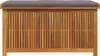 vidaXL Coffre à coussins d'extérieur 113x50x60,5 cm bois Voir les images du produit 5