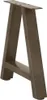 vidaXL Pieds de table basse en forme de A 2 pcs. 38x(42-43) Voir les images du produit 3