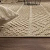 Paco Home Teppich Wohnzimmer Kurzflor Skandinavisches Boho Produktbild-Vorschau 2