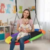 Relaxdays oválná houpací síť, houpací síť pro děti i Náhled obrázku produktu 3