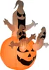 HOMCOM Decorazione di Halloween: zucca gonfiabile a forma Anteprima dell’immagine prodotto 7