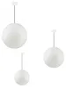 Ideal Lux 136011 Sole Außenleuchte Hängekugel Ø 50cm Weiß Produktbild-Vorschau 3