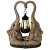 abc HOME | Gartenfigur Elefanten mit Laterne | LED | Produktbild-Vorschau 2