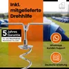 NewHabitat | 4x Erdanker Bodenanker Silber inkl. Gurte Produktbild-Vorschau 8