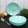 6er Set Mint tiefe Suppenteller aus Glas 420ml Pasta Salat Produktbild-Vorschau 5
