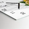 Tulup Glasuhr Wanduhr Küchenuhr Echt-Glas 30x30 cm Modern Produktbild-Vorschau 4