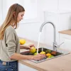 360° Schwenkbar Hochdruck Küchenarmatur Edelstahl Produktbild-Vorschau 3