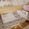 MODFU Dětská postel 90x200, dřevěná postel s otevřeným Náhled obrázku produktu 4