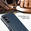 Selencia Echtleder Klapphülle Samsung Galaxy A16 - Blau Produktbild-Vorschau 2
