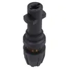 A black plastic accessory with a bronze metal fitting, likely a connector or adapter, is shown against a white background. Voir les images du produit