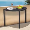 Outsunny Balkontisch Garten Beistelltisch Tisch Gartenmöbel Produktbild-Vorschau 2