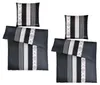 4 tlg JOOP! Satin Bettwäsche Ornament Stripes 4022-9 Produktbild-Vorschau 1
