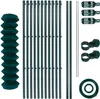 Maschendrahtzaun Gartenzaunset 1,25 x 25 m Gartenzaun Produktbild-Vorschau 1