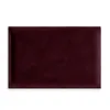 A maroon upholstered rectangular headboard panel against a white background. Anteprima dell’immagine prodotto