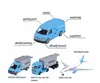 Majorette - Maersk Transport-Fahrzeuge (Geschenkset) - 4 Produktbild-Vorschau 5