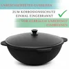 Flacher Gusseisen Camping-Kessel Kazan 22 L NAMANGAN mit Produktbild-Vorschau 12