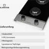 Klarstein Gaskocher 2-Flammig, 4,2 kW Einbau-Gaskocher für Produktbild-Vorschau 5