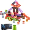 SucceBuy Magnetické stavebnice 150-dielna sada Dark Castle Náhľad obrázku produktu 1
