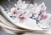 Vlies Fototapete Blumen 400x280 cm Tapeten Wandtapete XXL Produktbild-Vorschau 2