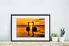 MuchoWow® Gerahmtes Poster Schwäne - Sonnenuntergang - Produktbild-Vorschau 4