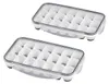 APS 36103 Eiswürfelform, 2er-Set, für je 21 Eiswürfel (4 x Produktbild-Vorschau 1