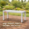 Gartentisch Abdeckung, nach Maß, schwarz, atmungsaktiv, Produktbild-Vorschau 2